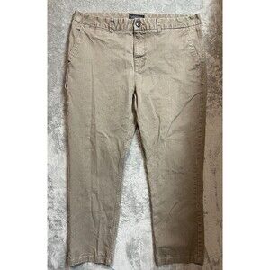 Roark Revival Pants Adult Size 38 Brown Porter Chino Traveler Slim Fit Mens